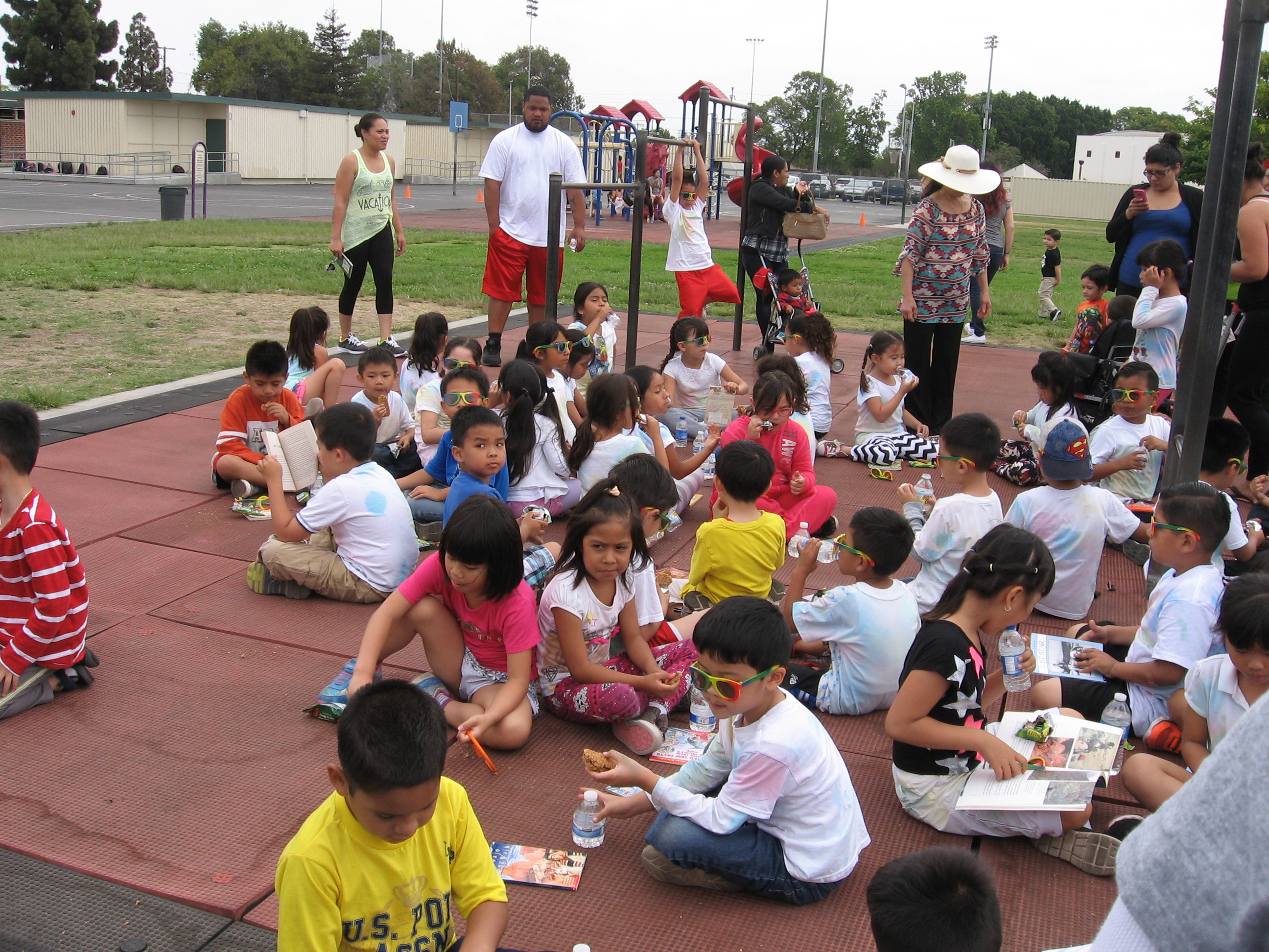 Roadrunners take a break and recharge after their run.